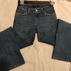 White House Black Market Skinny Flare Jeans (0S)